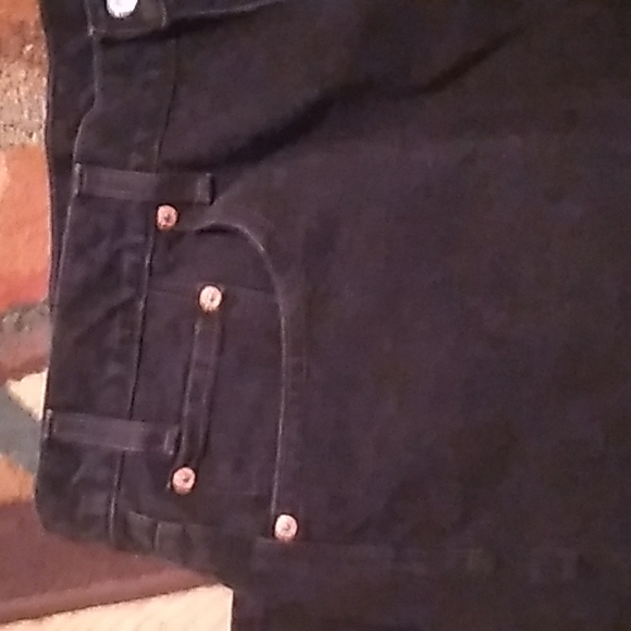 ๐Leviโs 550 Black Relaxed Fit Jeans 40 X 32 - Picture 4 of 16